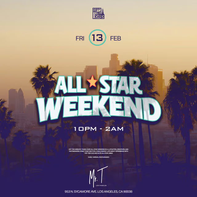 TICKETS ONLY OFFTHEGRID.NYC All-Star Weekend