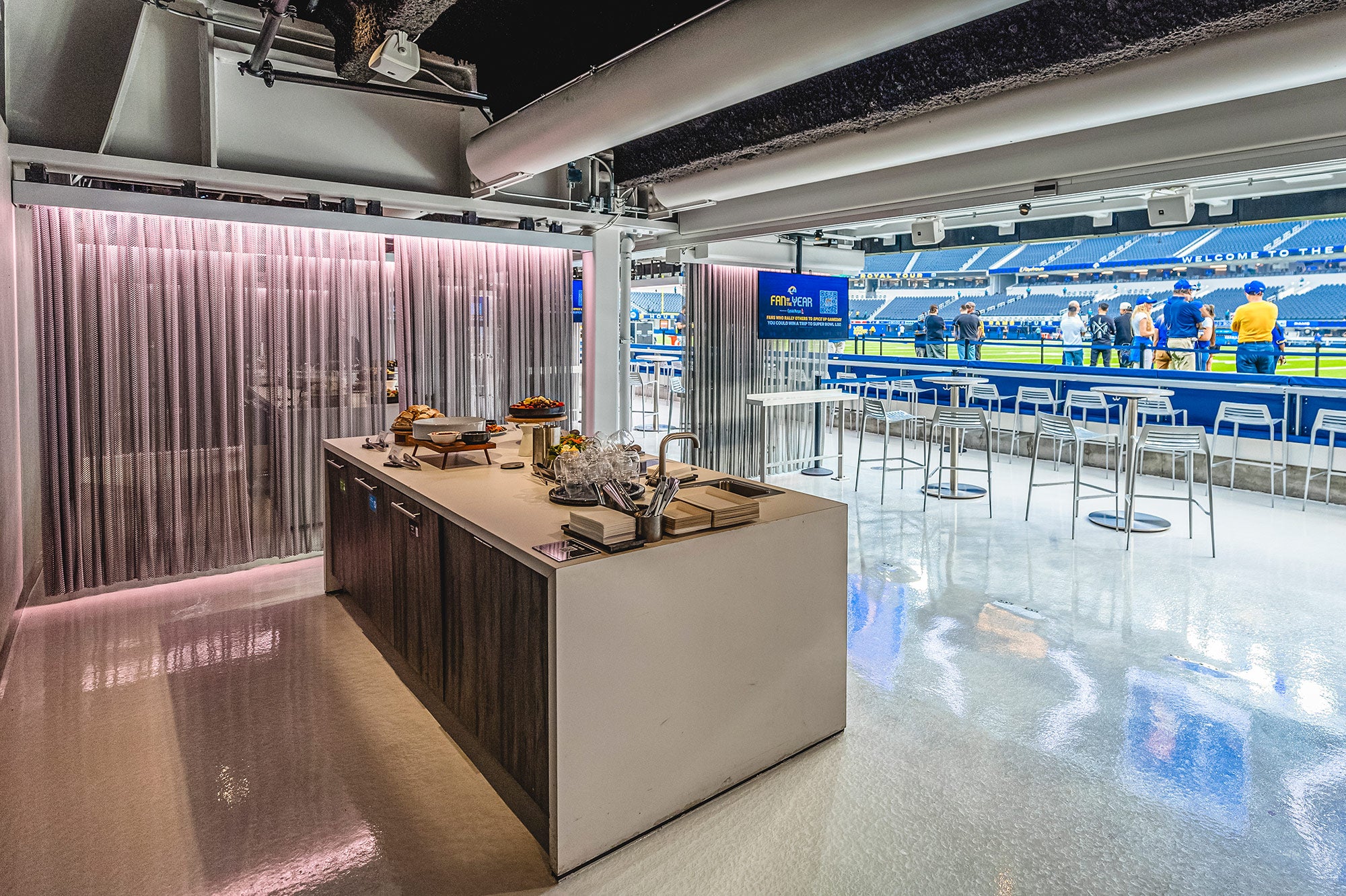 Los Angeles Rams vs Arizona Cardinals Field-side Suite Experience