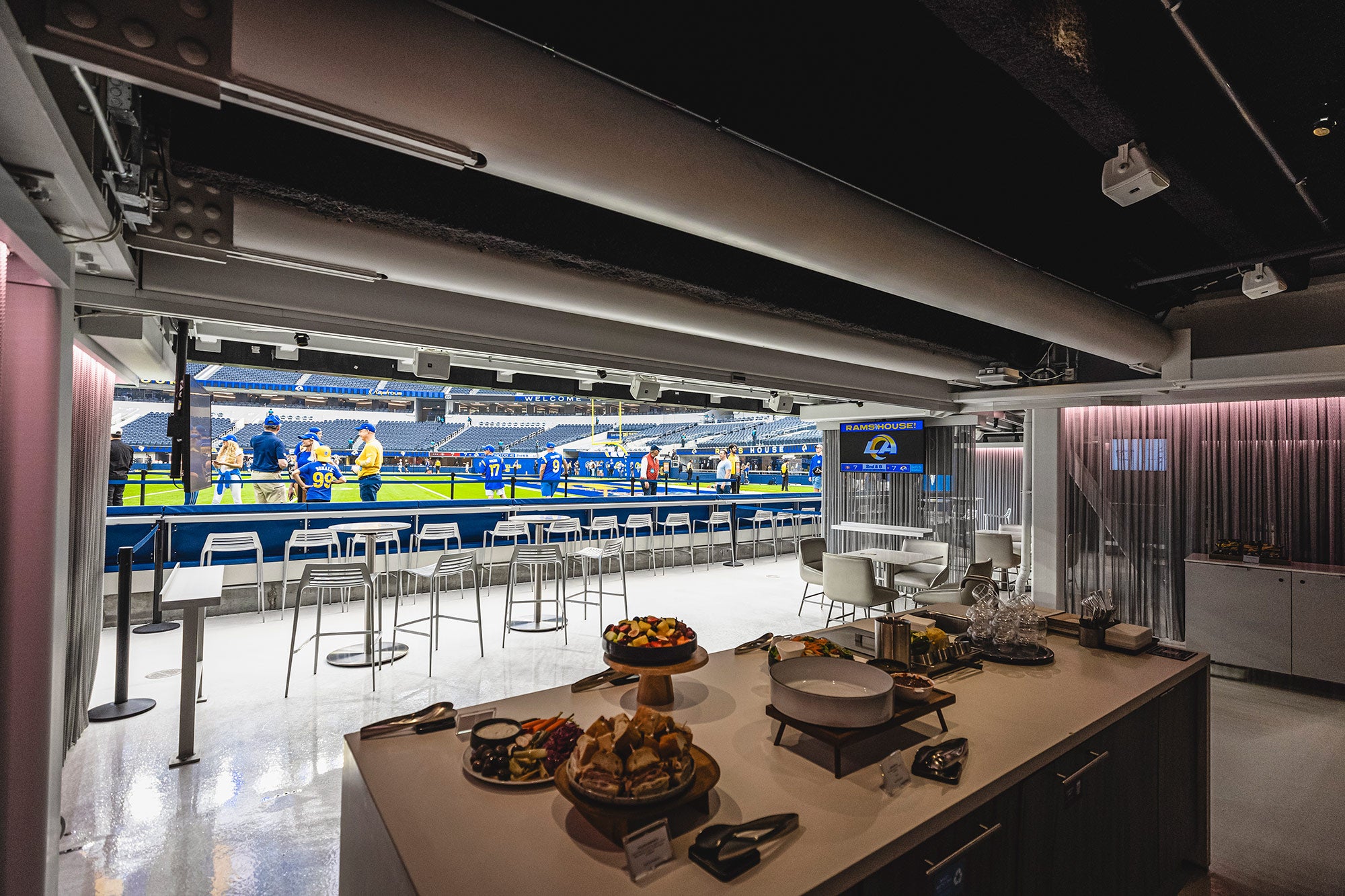 Los Angeles Rams vs Arizona Cardinals Field-side Suite Experience